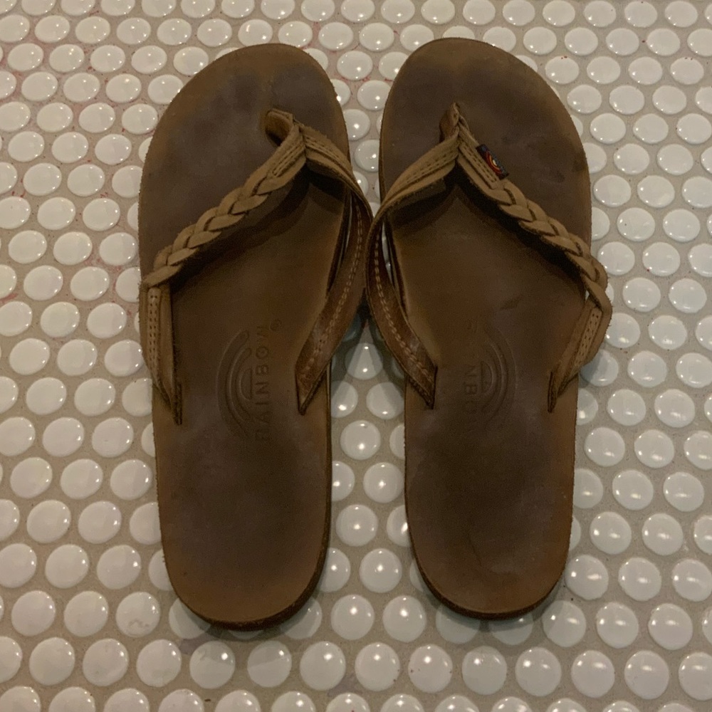 SOLD | Rainbow Women’s Flirty Braidy Flip Flop